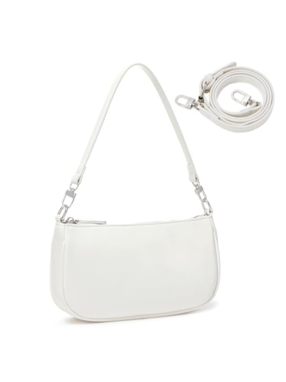PU Leather Shoulder Bag Classic Clutch Small Y2K Purse